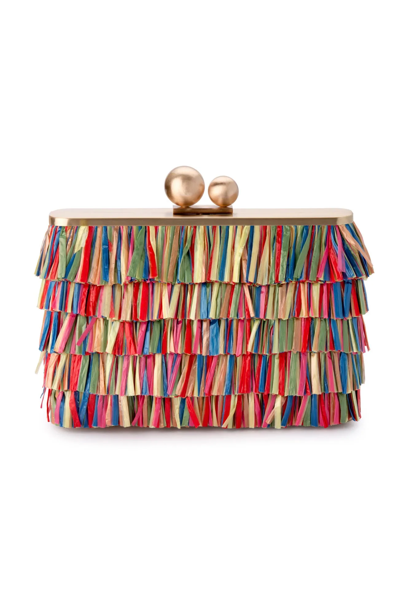 Carlita Multi Fringe Clutch sold by Blue Bungalow