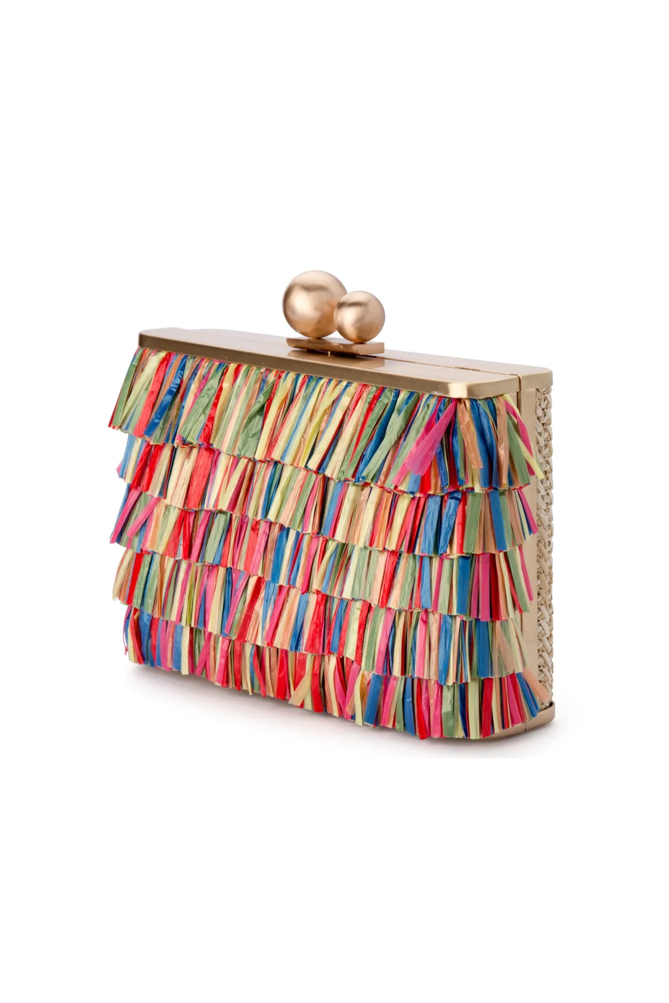 Carlita Multi Fringe Clutch sold by Blue Bungalow product image thumbnail 3