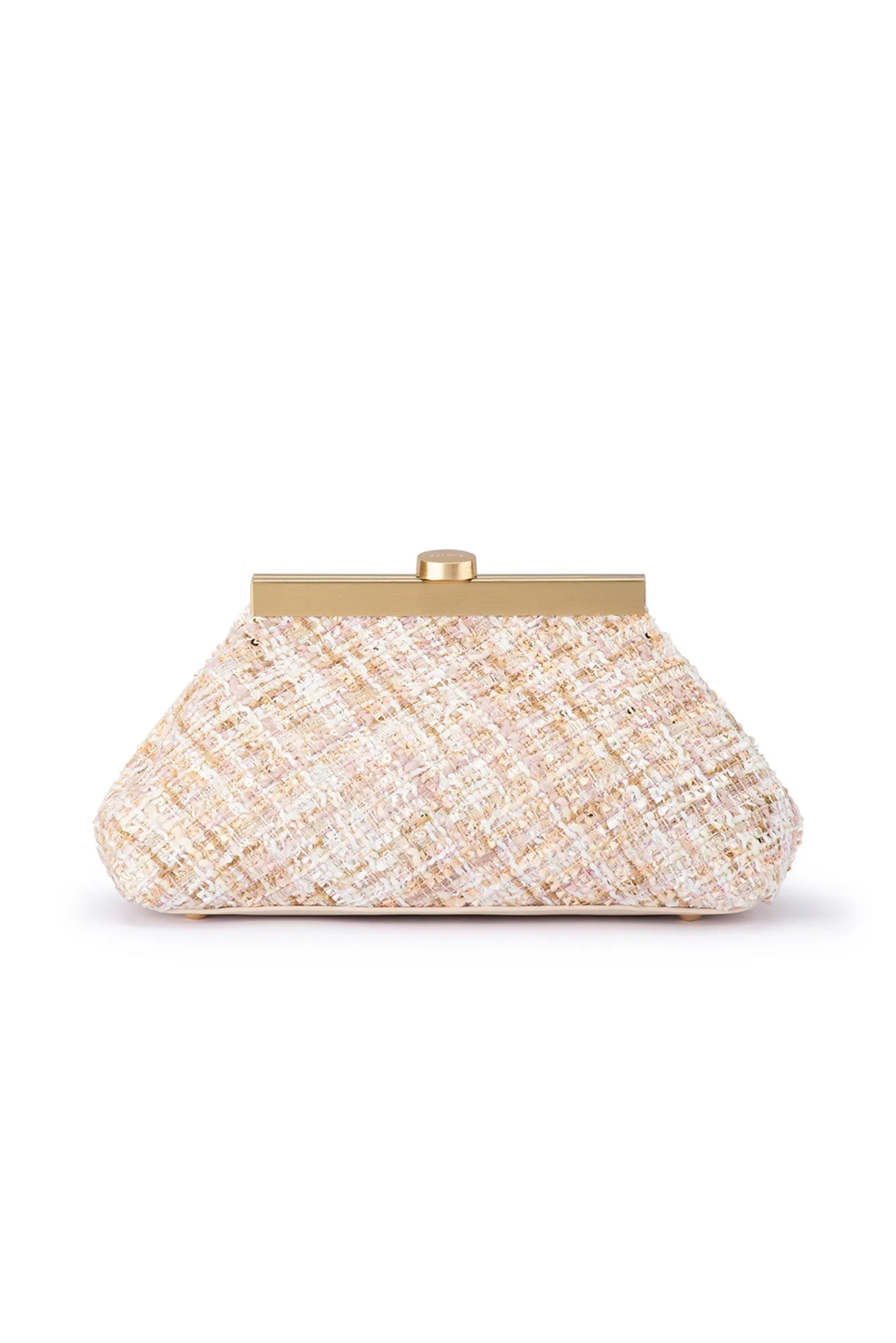 Mia Blush Boucle Clutch sold by Blue Bungalow product image thumbnail 2