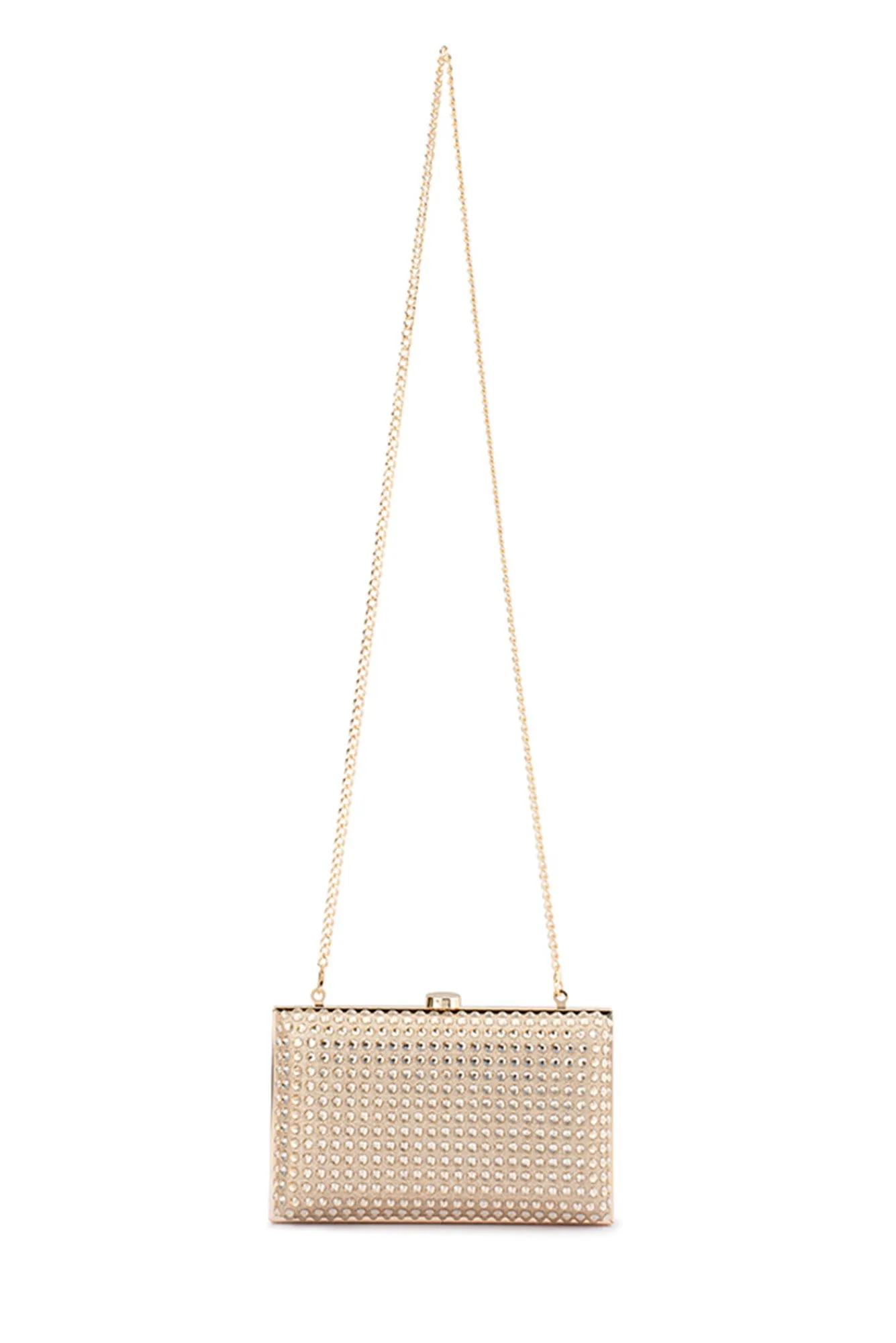 Manuela Gold Diamonte Clutch sold by Blue Bungalow product image thumbnail 2