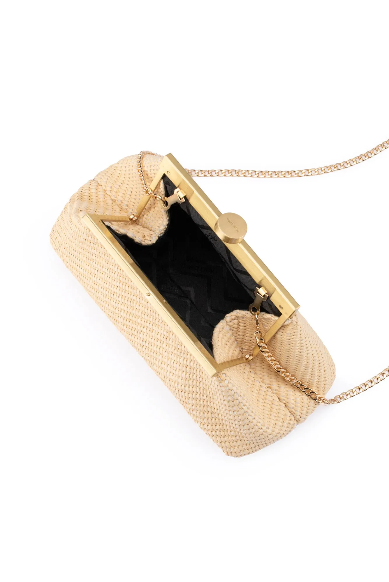 Hanna Natural Woven Clutch sold by Blue Bungalow product image thumbnail 3
