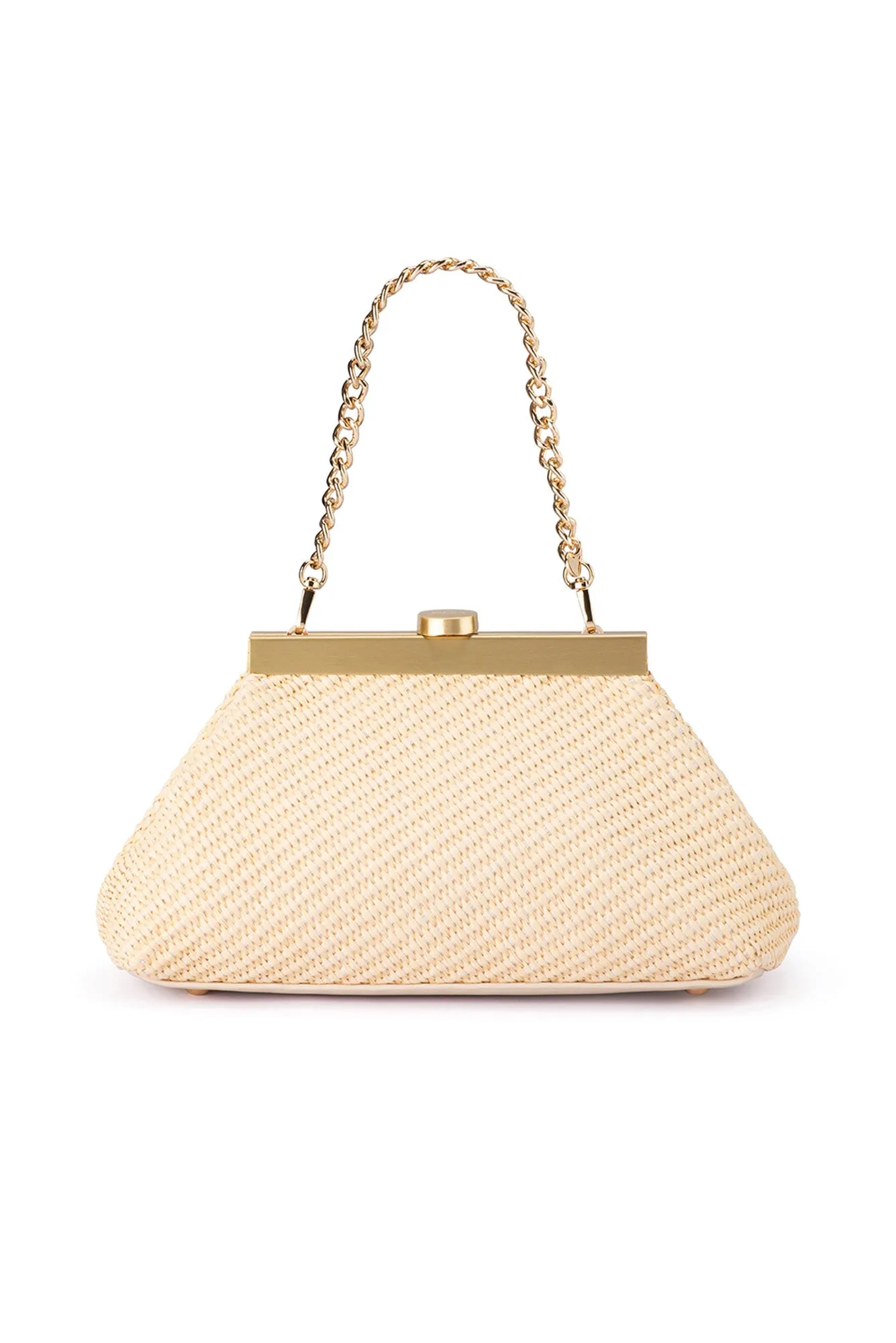 Hanna Natural Woven Clutch sold by Blue Bungalow product image thumbnail 4