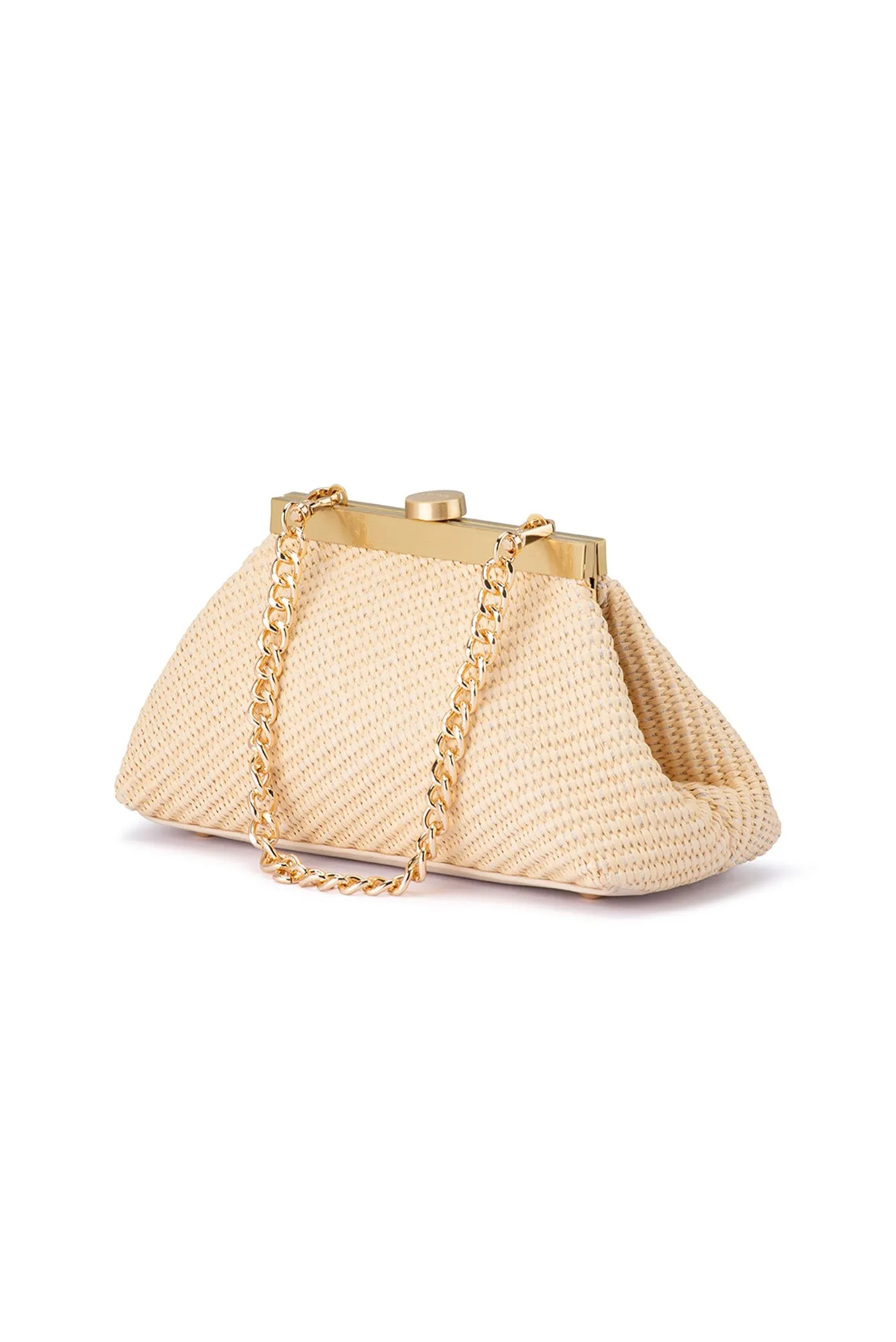 Hanna Natural Woven Clutch sold by Blue Bungalow product image thumbnail 5