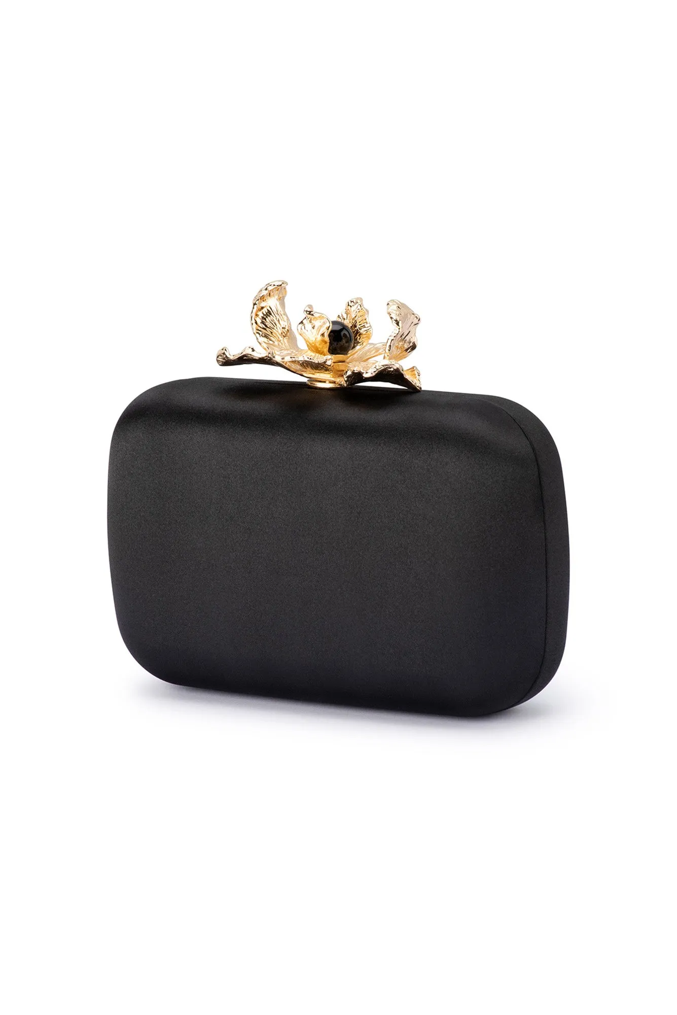 Adele Black Orchid Clutch sold by Blue Bungalow product image thumbnail 4