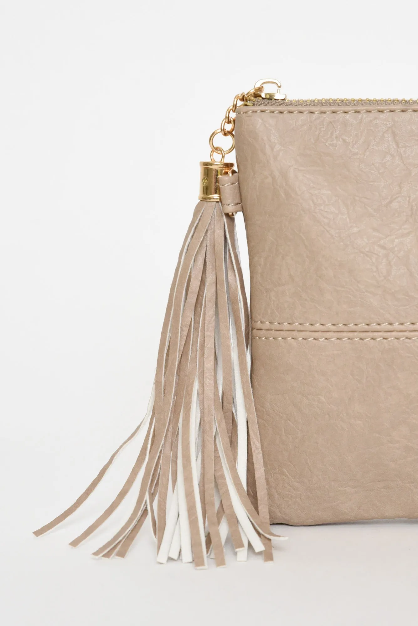 Brynn Stone Tassel Crossbody Bag sold by Blue Bungalow product image thumbnail 3