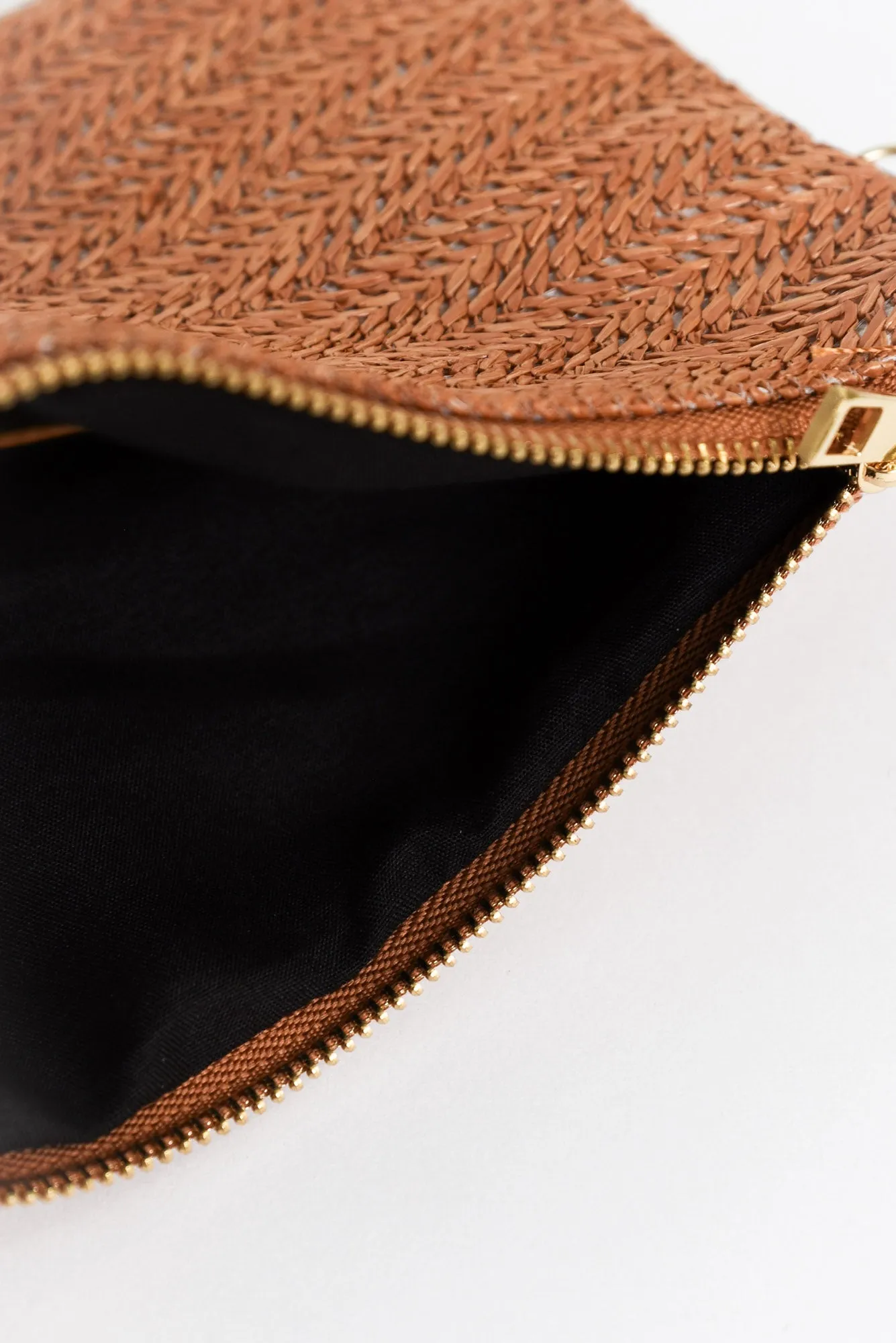 Zila Tan Woven Crossbody Bag sold by Blue Bungalow product image thumbnail 3