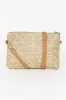 Zila Natural Woven Crossbody Bag sold by Blue Bungalow