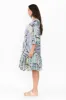 Lucia Green Ripple Cotton Dress sold by Blue Bungalow