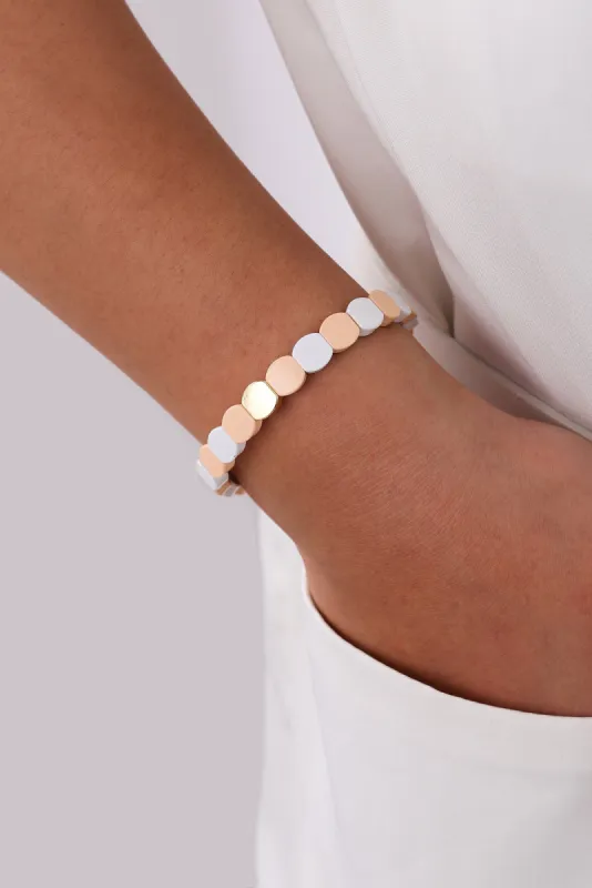 Ivy Gold Beaded Bracelet sold by Blue Bungalow