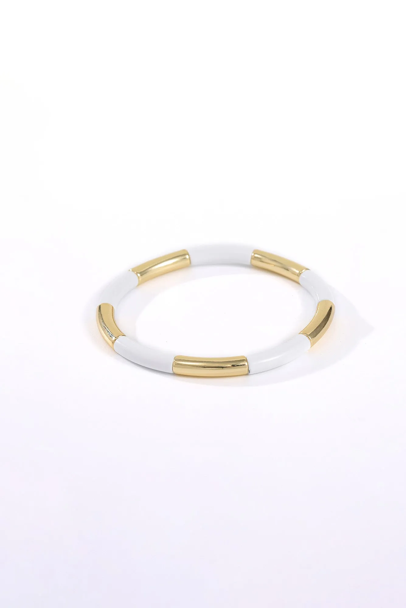 Charlotte White Bracelet sold by Blue Bungalow product image thumbnail 2