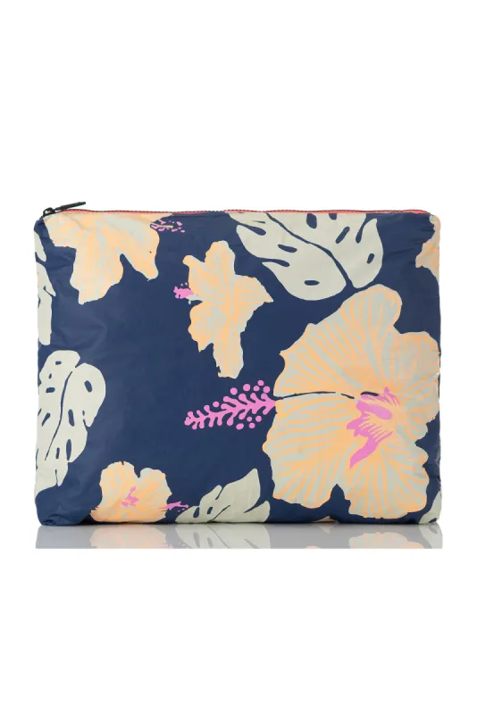 Navy Tropical Max Splash Proof Pouch sold by Blue Bungalow