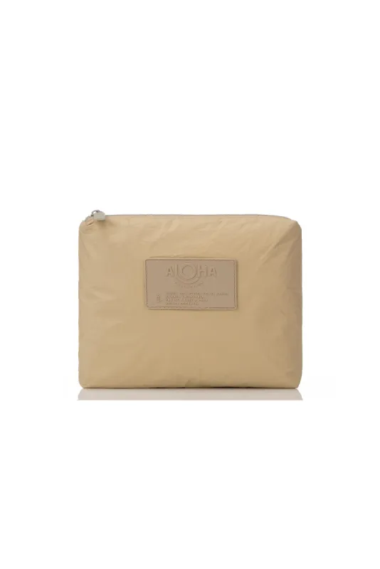 Nude Monochrome Splash Proof Small Pouch sold by Blue Bungalow
