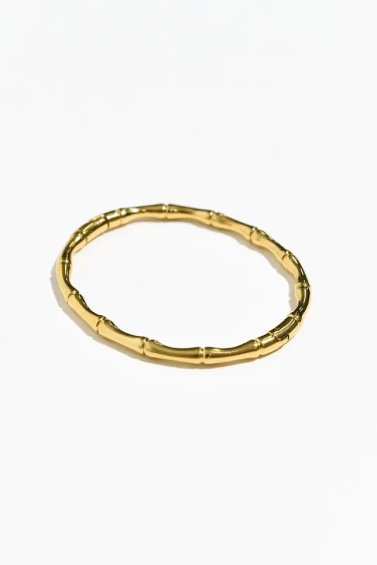 Roxi Gold Bangle sold by Blue Bungalow