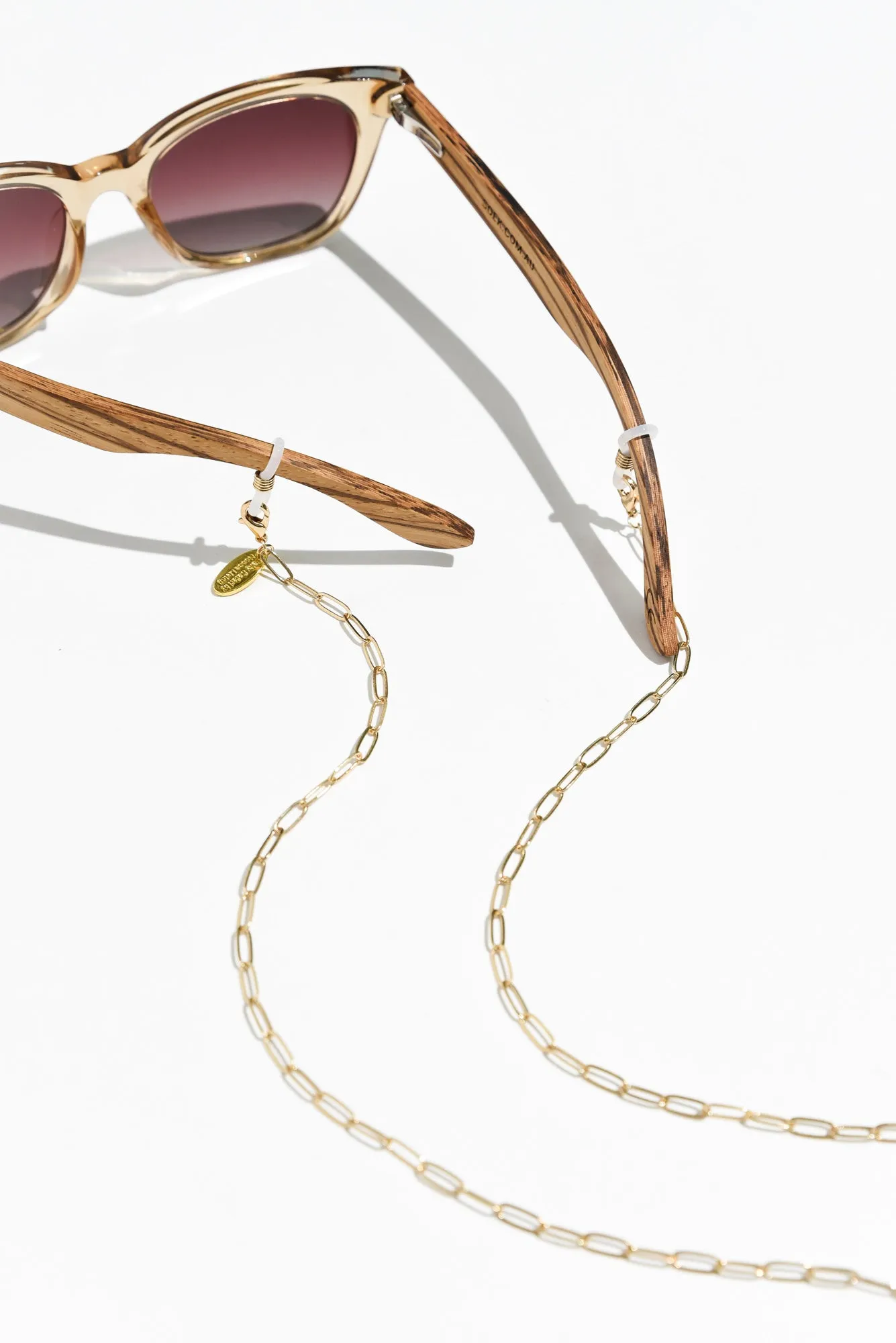 Cecil Gold Glasses Chain sold by Blue Bungalow