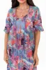Cayman Purple Paradise Cotton Tunic Dress sold by Blue Bungalow