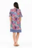 Cayman Purple Paradise Cotton Tunic Dress sold by Blue Bungalow