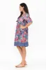 Cayman Purple Paradise Cotton Tunic Dress sold by Blue Bungalow
