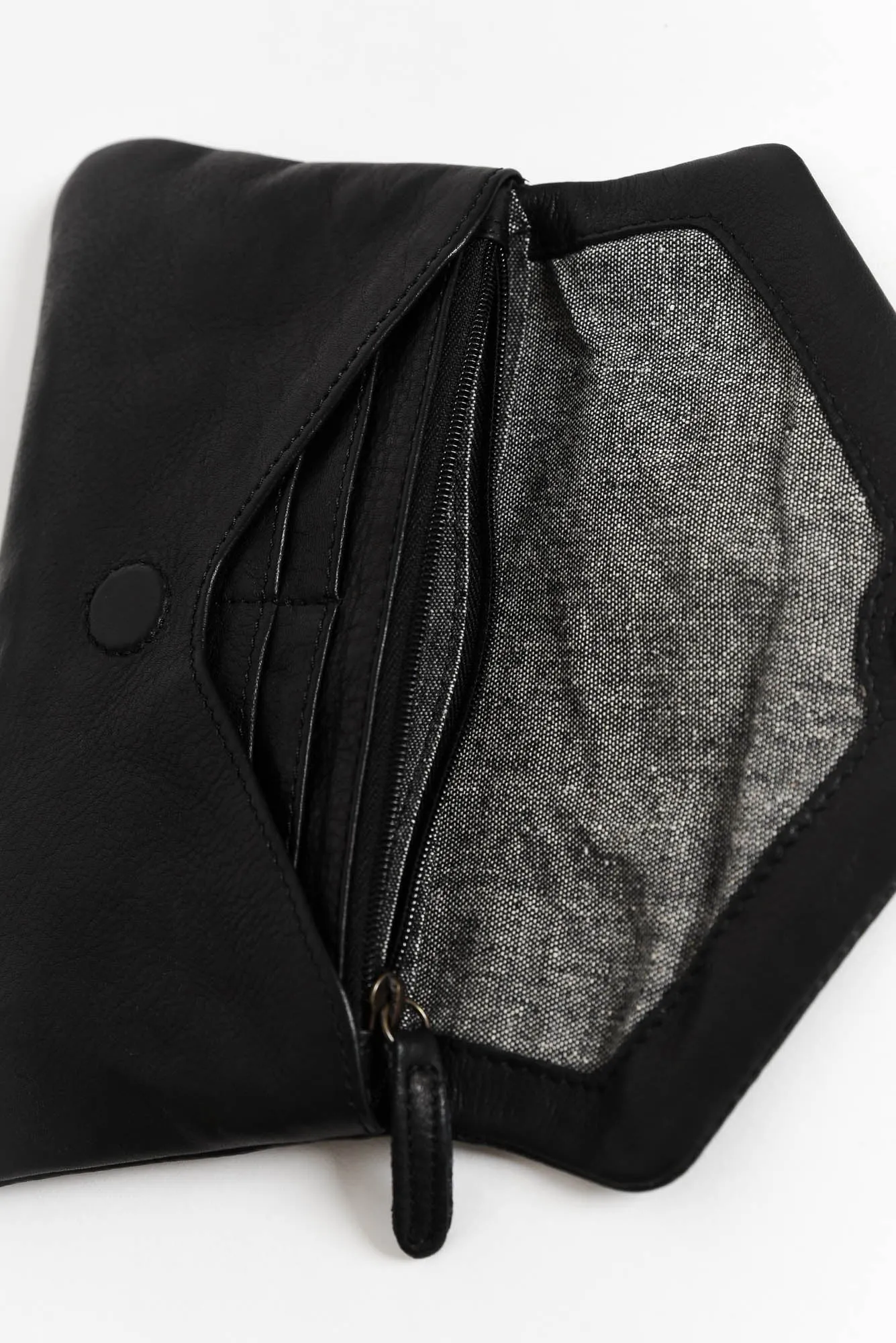 Quinn Black Leather Purse sold by Blue Bungalow product image thumbnail 2