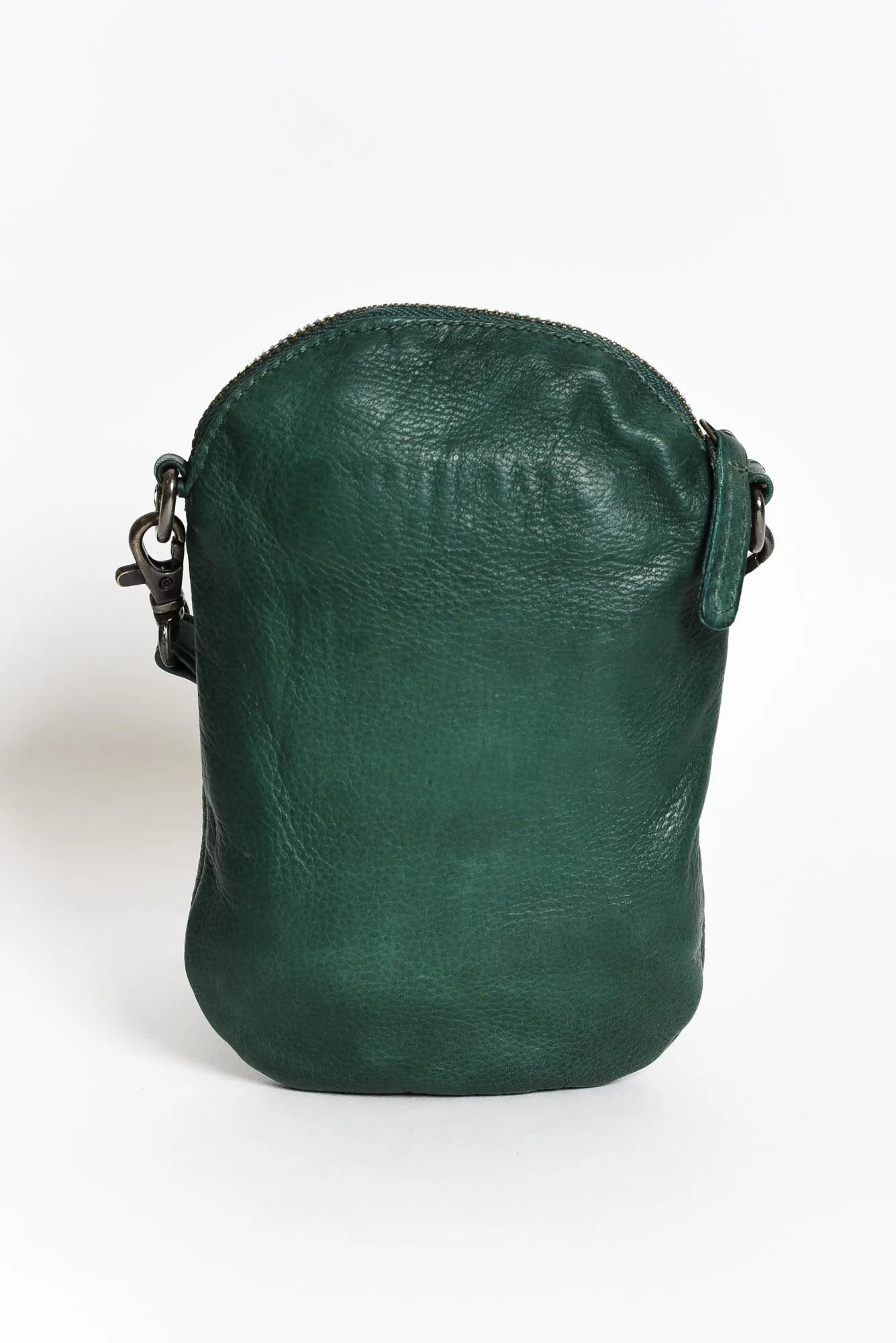 Bobbi Dark Green Leather Crossbody Bag sold by Blue Bungalow product image thumbnail 2