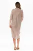 Hailey Taupe Cotton Button Kaftan sold by Blue Bungalow