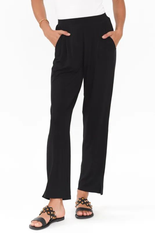 Lopez Black Pocket Pants sold by Blue Bungalow