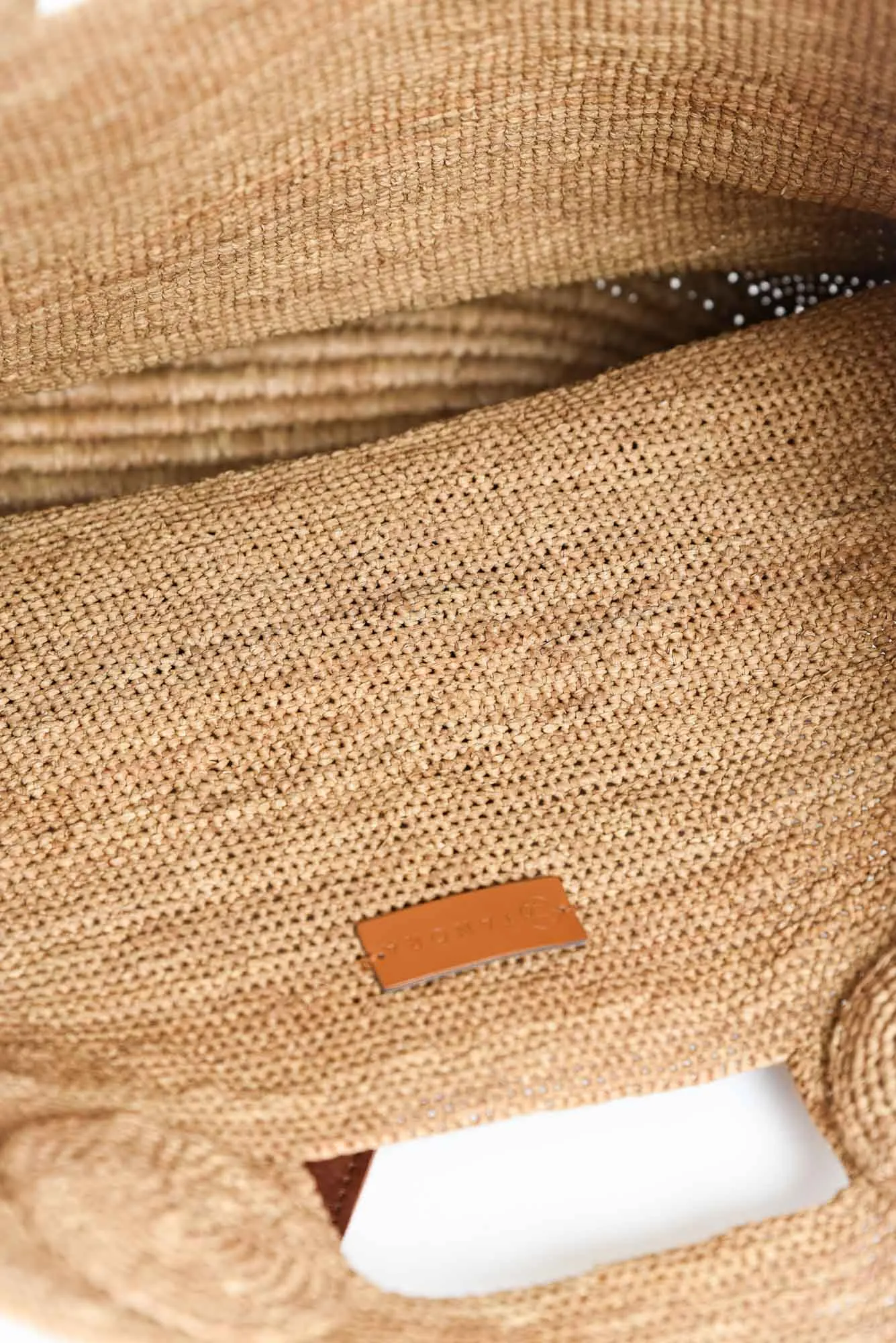 Soa Tan Raffia Shoulder Bag sold by Blue Bungalow product image thumbnail 2