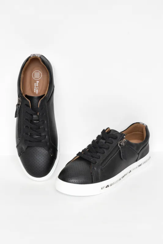 Carissa Black Snake Sneaker sold by Blue Bungalow