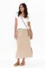Travel Beige Cotton Maxi Skirt sold by Blue Bungalow