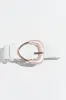 Define White Resin Buckle Woven Belt sold by Blue Bungalow