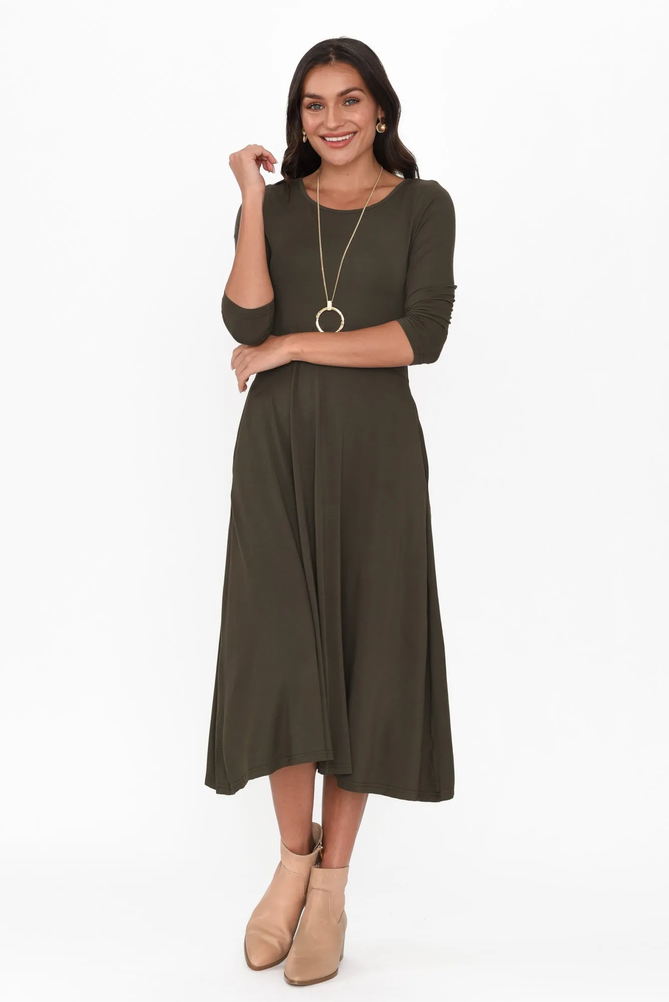 Penelope Olive Bamboo Dress sold by Blue Bungalow product image thumbnail 5