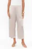 Athens Champagne Satin Pants sold by Blue Bungalow