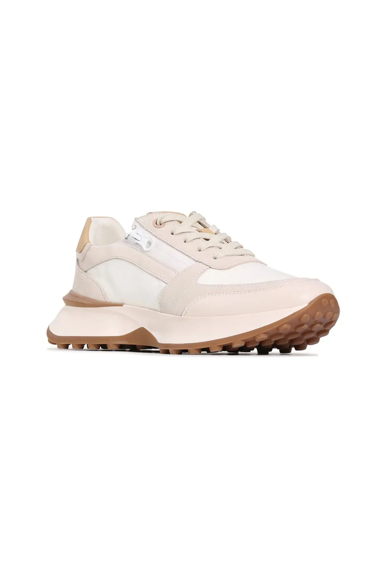 Blithe Cream Leather Sneaker sold by Blue Bungalow product image thumbnail 2
