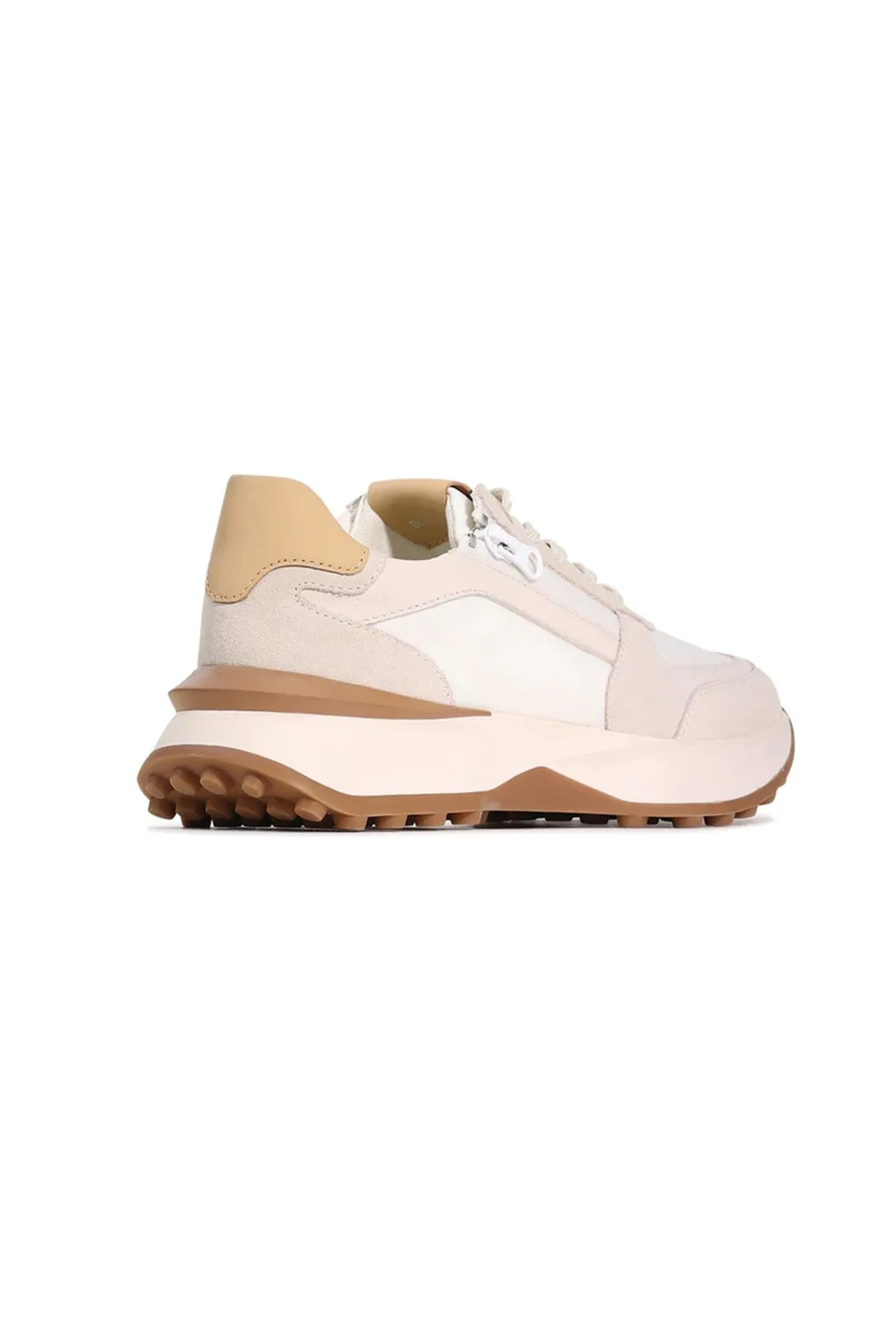 Blithe Cream Leather Sneaker sold by Blue Bungalow product image thumbnail 4