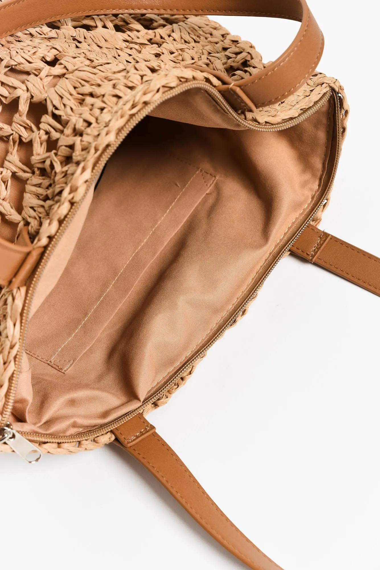 Imelda Tan Straw Tote Bag sold by Blue Bungalow product image thumbnail 3