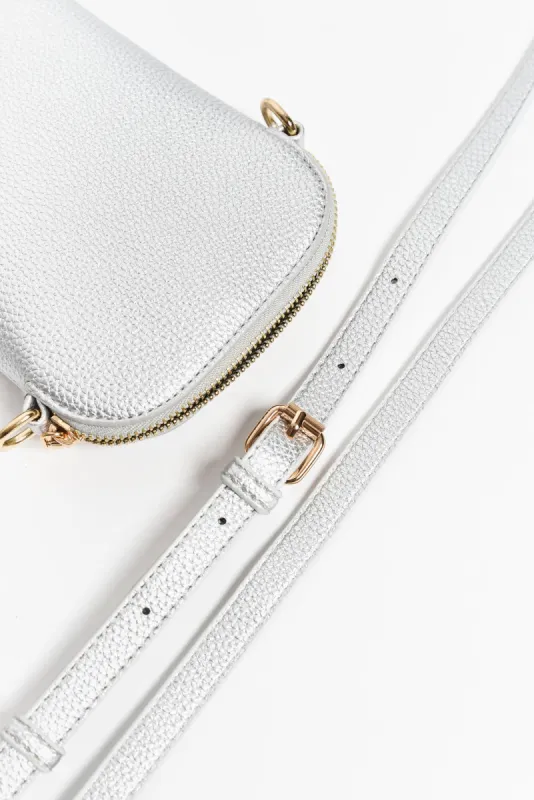 Indira Silver Bag Strap sold by Blue Bungalow