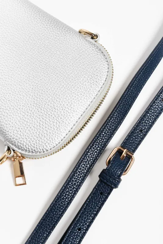 Indira Navy Bag Strap sold by Blue Bungalow