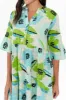 Senna Green Floral Cotton Dress sold by Blue Bungalow