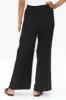 Francis Black Stripe Drawstring Pants sold by Blue Bungalow