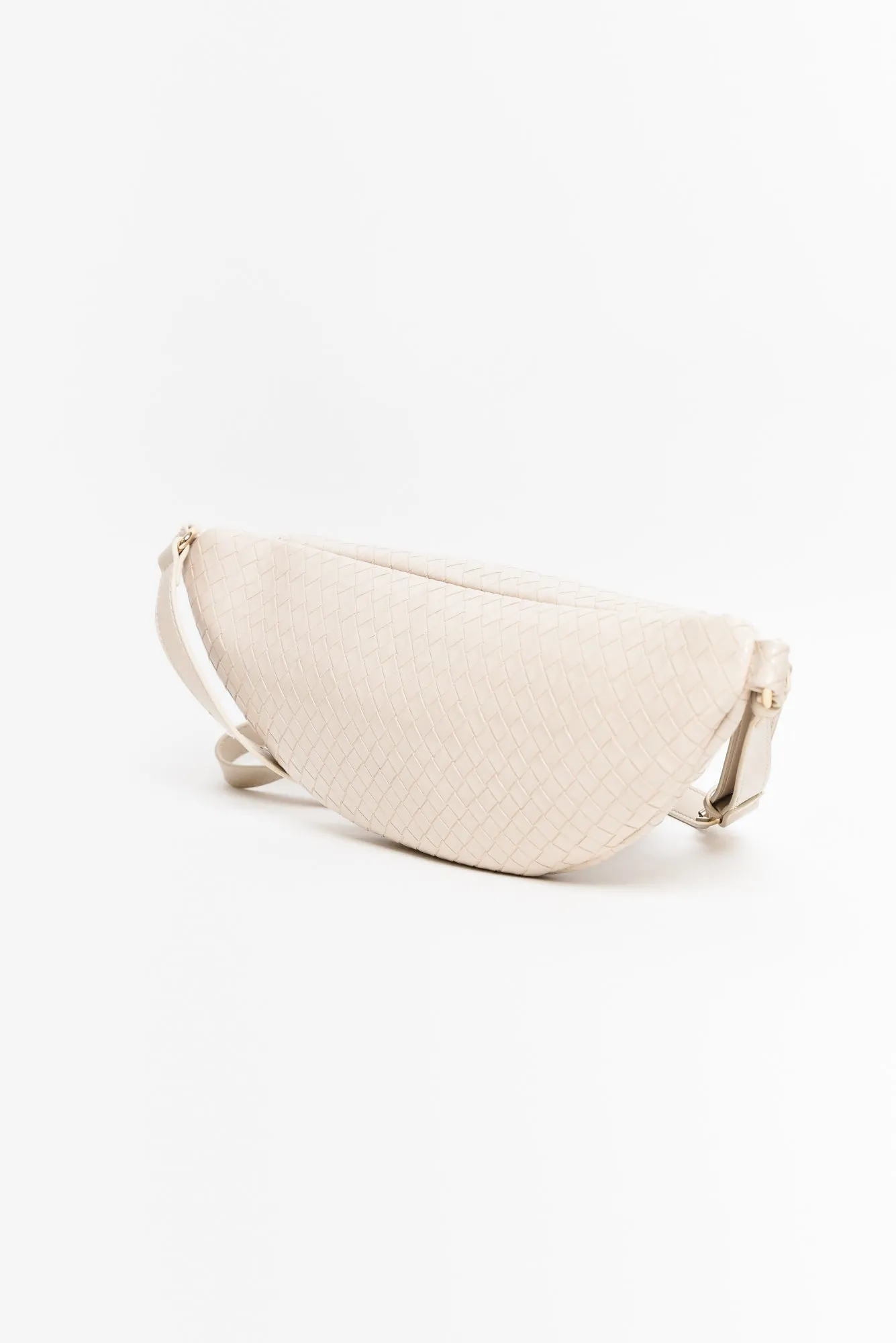 Nomad Cream Woven Sling Bag sold by Blue Bungalow product image thumbnail 2