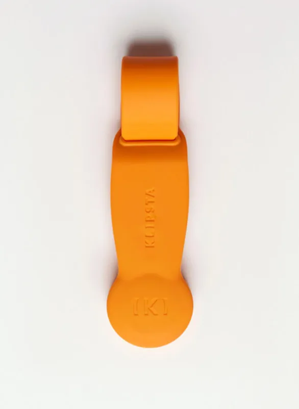 Klipsta Tangerine Hat Clip sold by Blue Bungalow