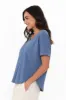 Toronto Steel Cotton Tee sold by Blue Bungalow