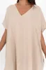 Oraya Natural Linen Kaftan sold by Blue Bungalow
