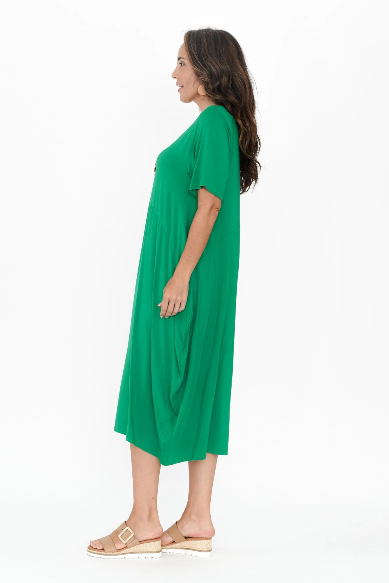 Samiya Green Bamboo Dress sold by Blue Bungalow product image thumbnail 3