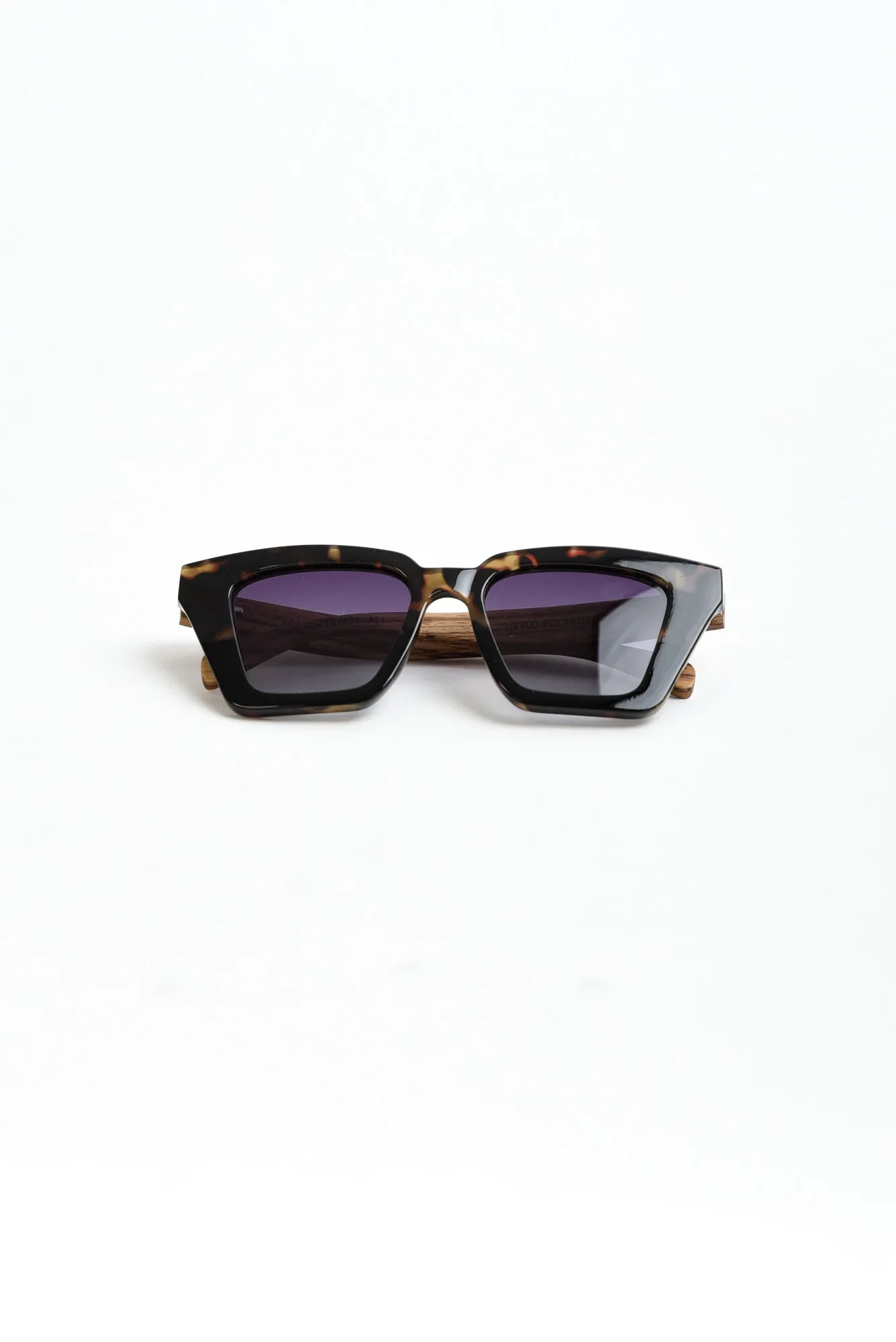 Icon Tortoiseshell Wooden Sunglasses sold by Blue Bungalow product image thumbnail 3