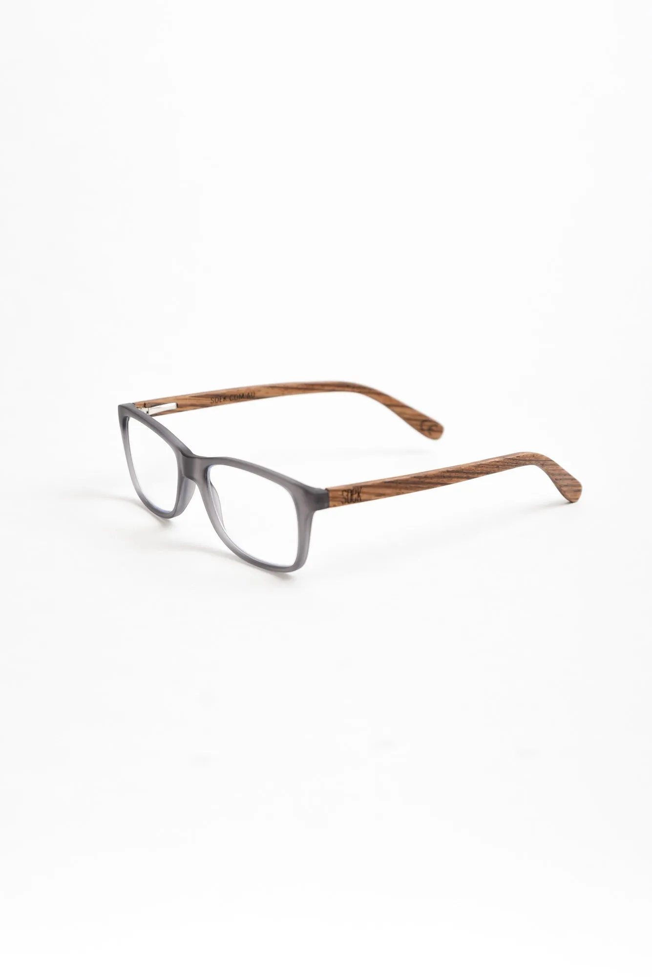 Watsons Grey Wooden Reading Glasses sold by Blue Bungalow product image thumbnail 2