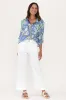 Marine White Wide Leg Pants sold by Blue Bungalow