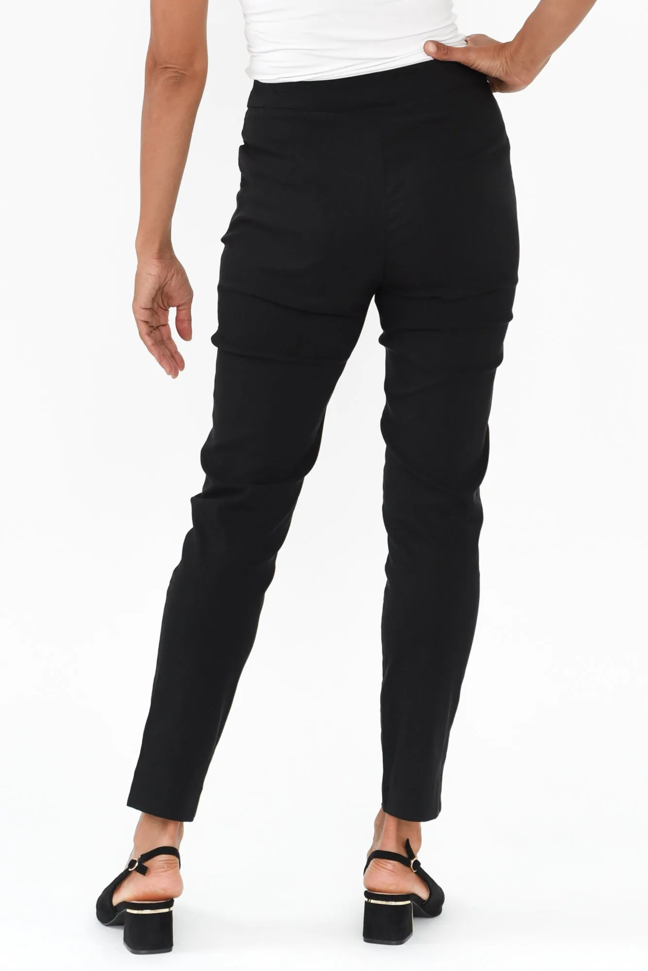 Harbour Black Stretch Pants sold by Blue Bungalow product image thumbnail 5