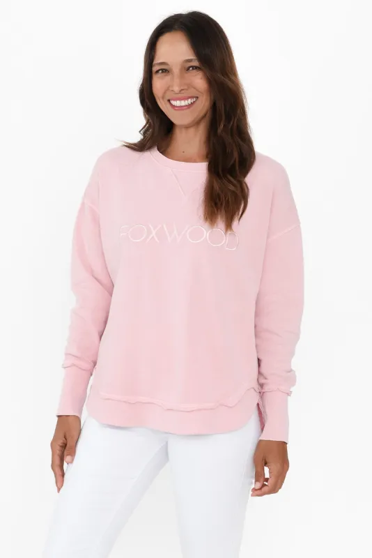 Simplified Blush Crewneck Jumper sold by Blue Bungalow