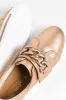 Koolah Rose Gold Leather Chain Sneaker sold by Blue Bungalow