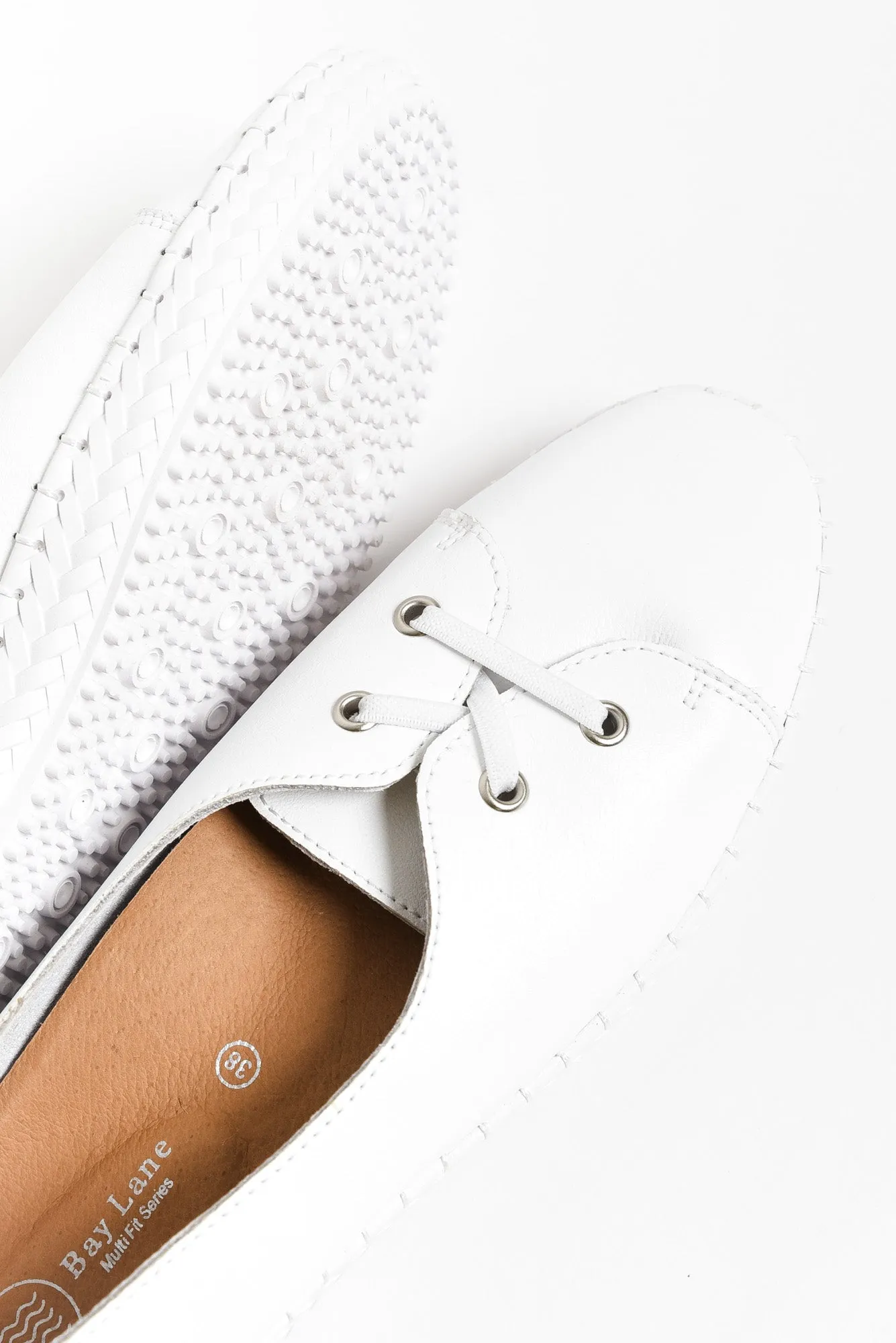Shine White Cheetah Leather Loafer sold by Blue Bungalow product image thumbnail 2